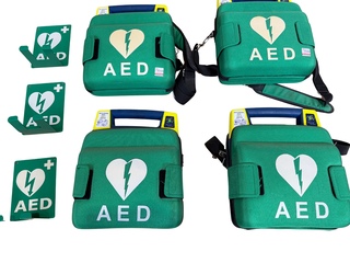 4x AED, Cardiac Science / AIVIA, Powerheart AED G3